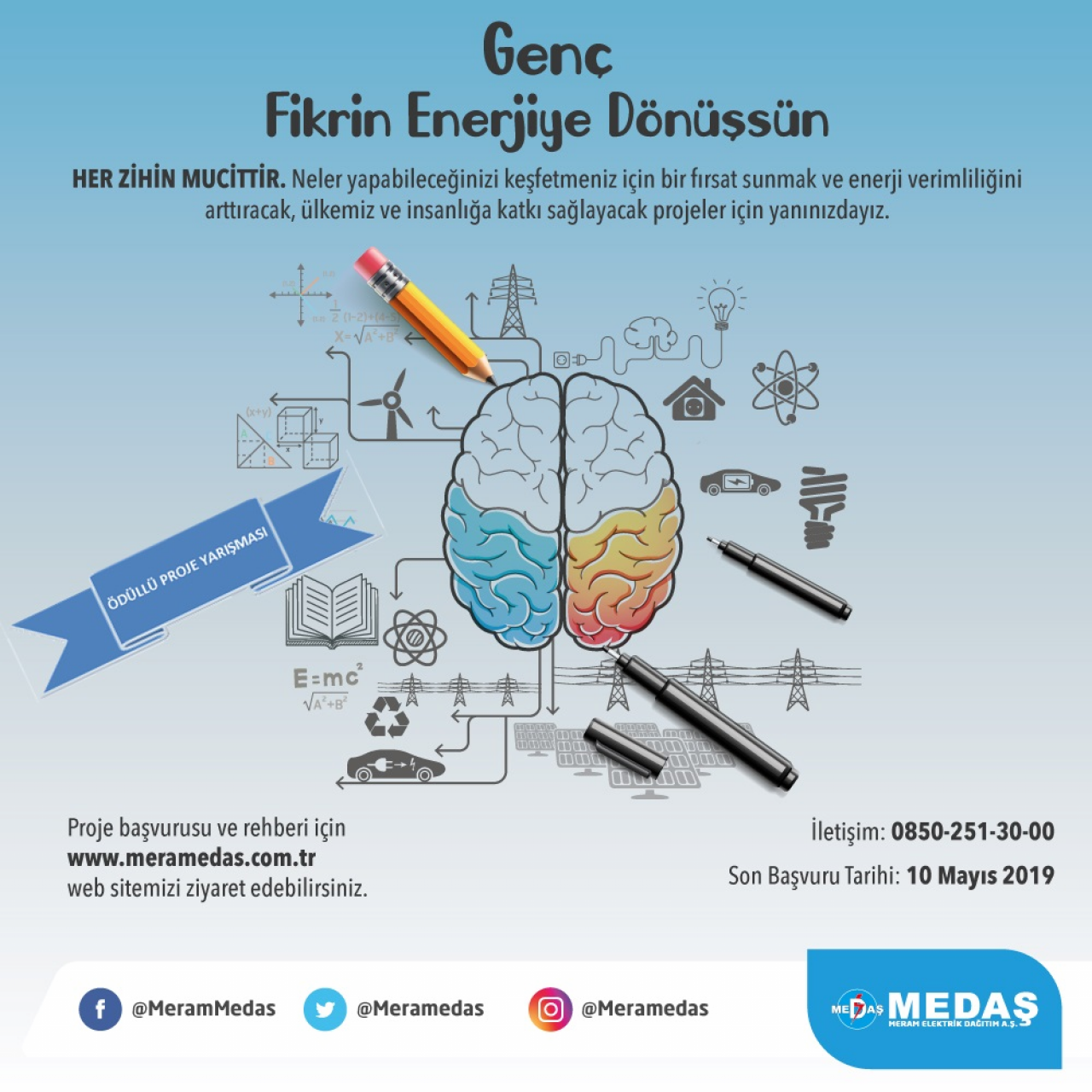 MEDAŞ’TAN ÖDÜLLÜ PROJE YARIŞMASI