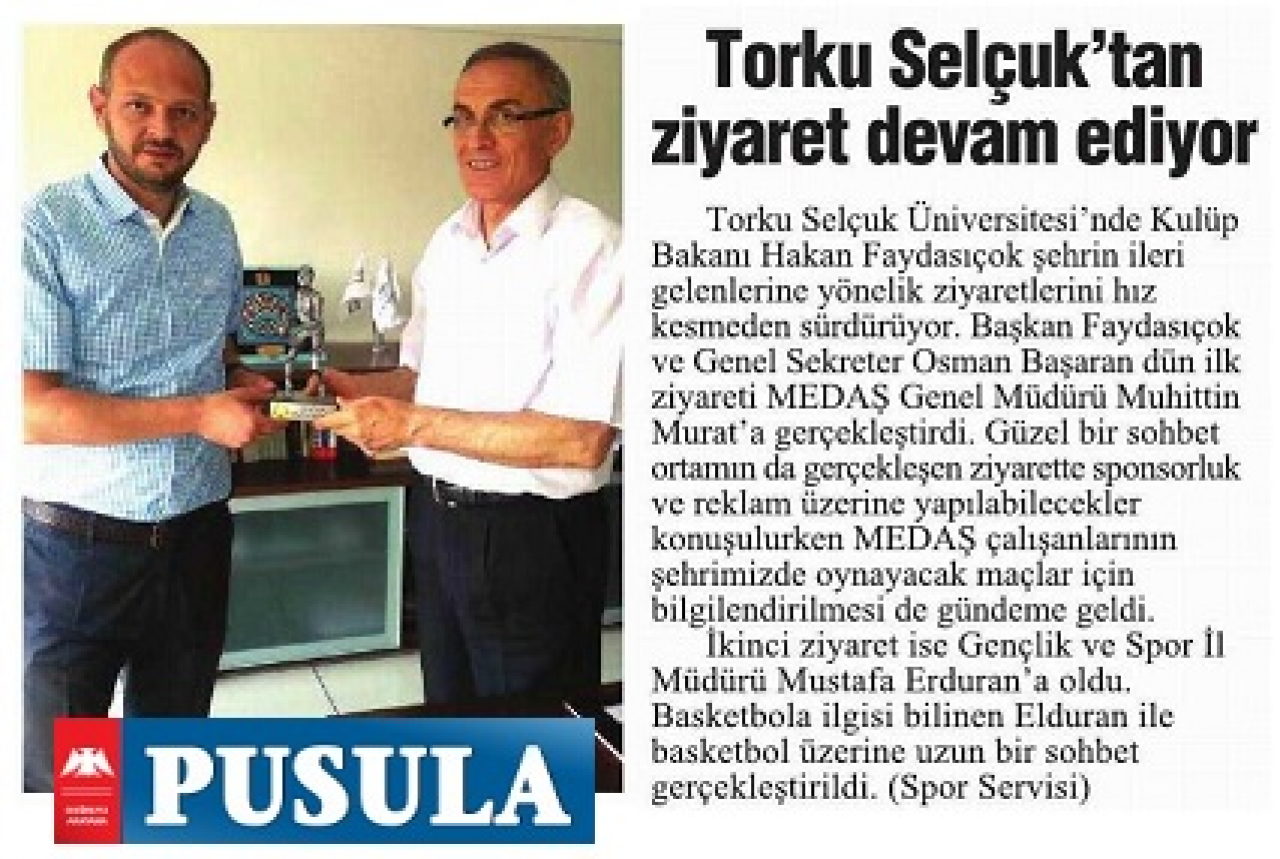 Torku Selçuk Üniversitesi'nden ziyaret