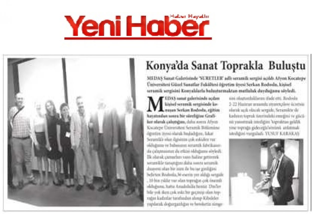 MEDAŞ Sanat Galerisi'nde heykel sergisi